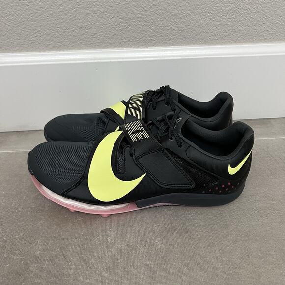 Nike Air Zoom LJ Elite Mens 8.5 Black Long Jump Track & Field Shoes CT0079-001 main image 9